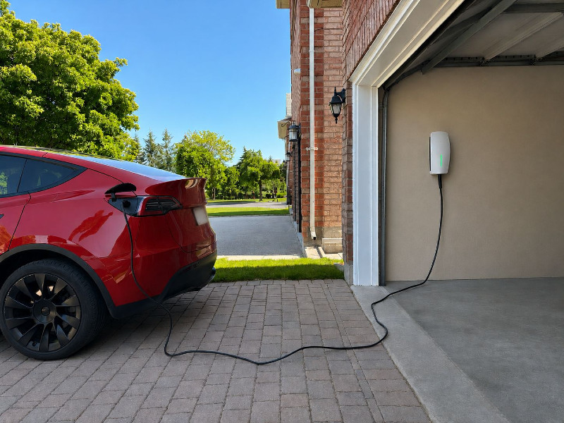Professional EV charging installation by HomeVolt EV Charging